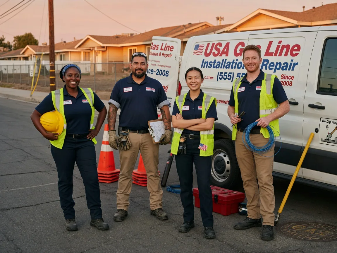 Gas Line Installation company in Mcguffey, OH